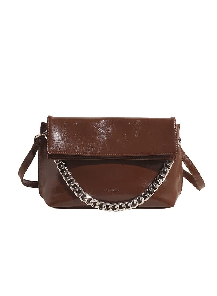 Mark Fairwhale New Fashionable And Minimalist Hand-held Single-shoulder And Crossbody Bag 