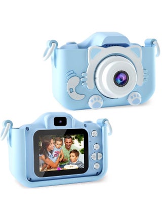 Kids Camera Upgrade HD Digital Camera for Toddlers Kid Camera Toys Front and Back Dual Cameras for Taking Photos and Recording Videos Multiple Cute Cartoon Photo Frames with 2.0in IPS Screen Gift Blue - pzsku/Z0AAC06811ACBDC13CB4CZ/45/1746212448/68e25fac-4b0e-4fe6-accd-9069d9926956