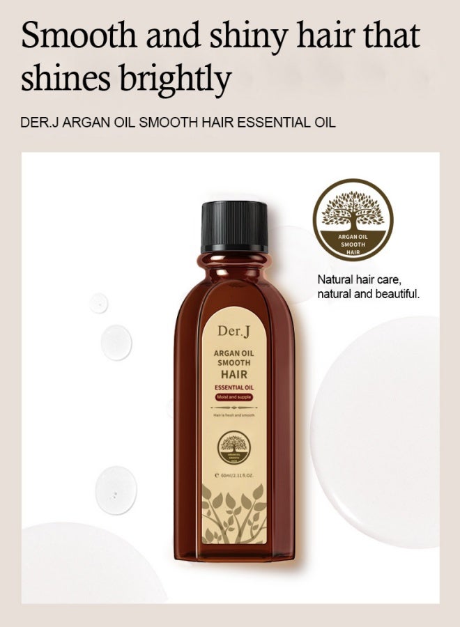 Dera Der.J organic glycerin essential oil, smooth hair care, repair and improve frizzy and dry hair essential oil - Image 2
