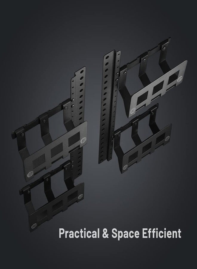 WALL حامل حائط متعدد الأجهزة بأربعة أرفف + أدوات تثبيت، ملحق لحامل التلفزيون A2/V2/V2 CASTER/V3/V4/V5 - Image 3