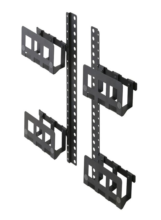 WALL حامل حائط متعدد الأجهزة بأربعة أرفف + أدوات تثبيت، ملحق لحامل التلفزيون A2/V2/V2 CASTER/V3/V4/V5 - Image 1
