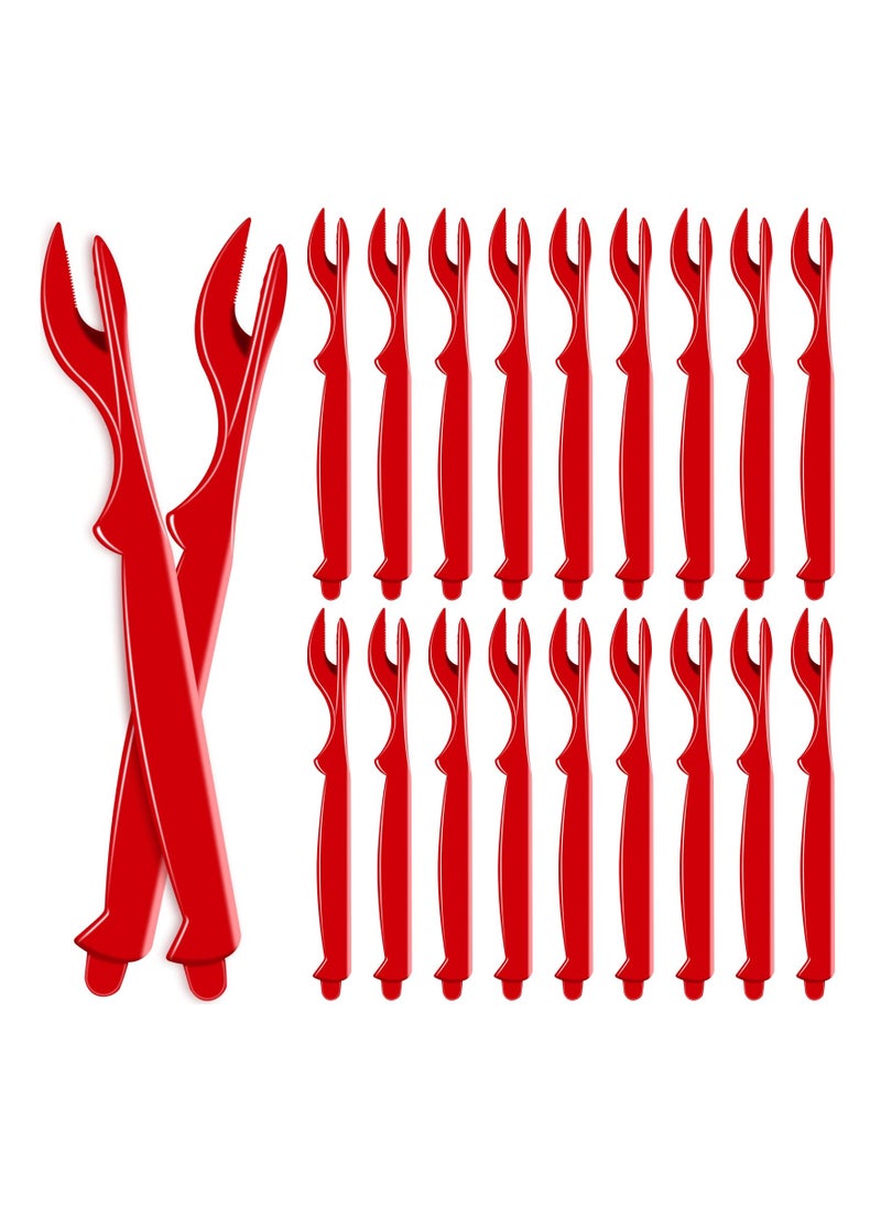 SYOSI - 20PCS Durable Crab Leg Crackers Set, Seafood Tools with Shellfish Picks Knife Easy-to-Use Crab Leg Opener and Picks Crab and Lobster Leg Crackers Kit for Lobster, Crab, Crawfish, Prawns, Shrimp - Image 1