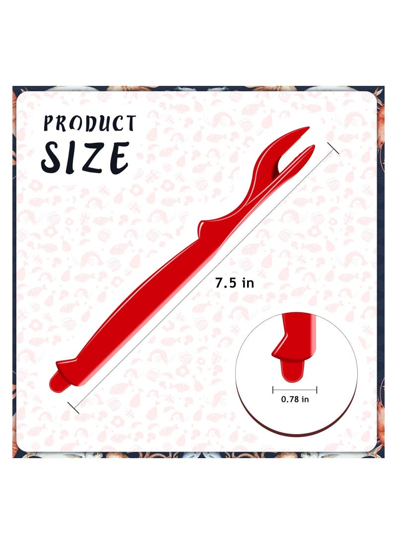 SYOSI - 20PCS Durable Crab Leg Crackers Set, Seafood Tools with Shellfish Picks Knife Easy-to-Use Crab Leg Opener and Picks Crab and Lobster Leg Crackers Kit for Lobster, Crab, Crawfish, Prawns, Shrimp - Image 1