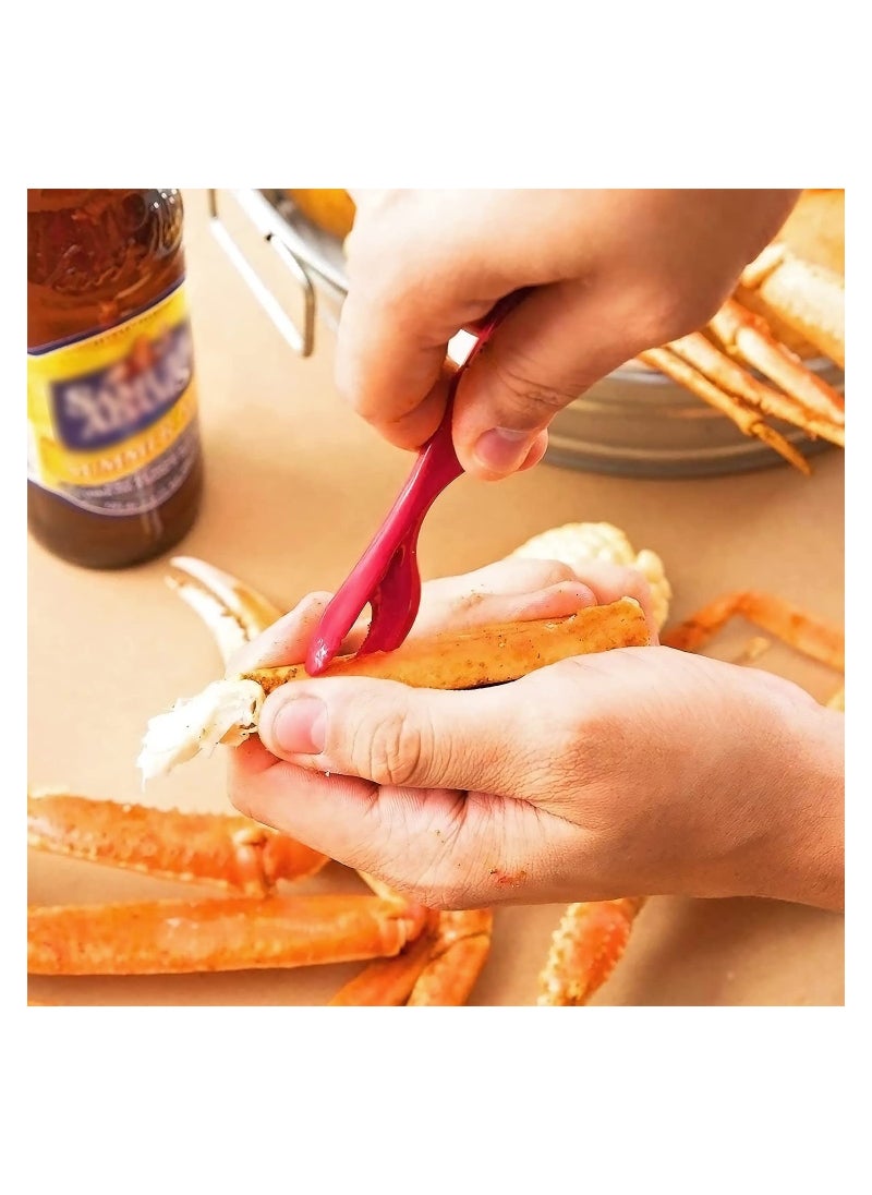 SYOSI - 20PCS Durable Crab Leg Crackers Set, Seafood Tools with Shellfish Picks Knife Easy-to-Use Crab Leg Opener and Picks Crab and Lobster Leg Crackers Kit for Lobster, Crab, Crawfish, Prawns, Shrimp - Image 1