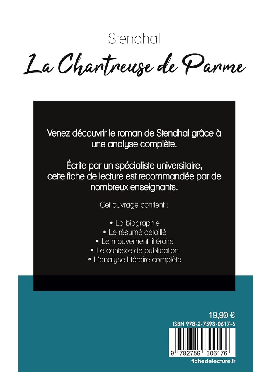 La Chartreuse de Parme de Stendhal (fiche de lecture et analyse complète de l'oeuvre)  - Image 2
