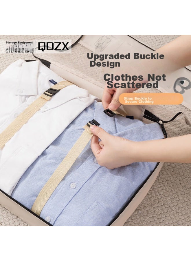Qdzxins Travel Storage Bag Set Of Seven Pieces, Clothes And Shoe Organizer, Luggage Sorting And Packing Bag 078 - Image 2