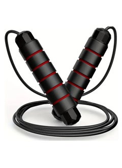 Gonice Premium Adjustable Jump Rope For Effective Cardio And Weight Loss - Non-Slip Foam Handles For Comfortable Grip - Ideal For Men, Women, And Outdoor Workouts  - Image 1