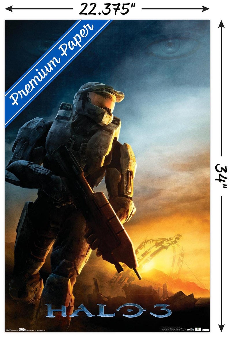Trends International Halo 3 - Awakening Wall Poster, 22.375" x 34", Premium Unframed Version - Image 3