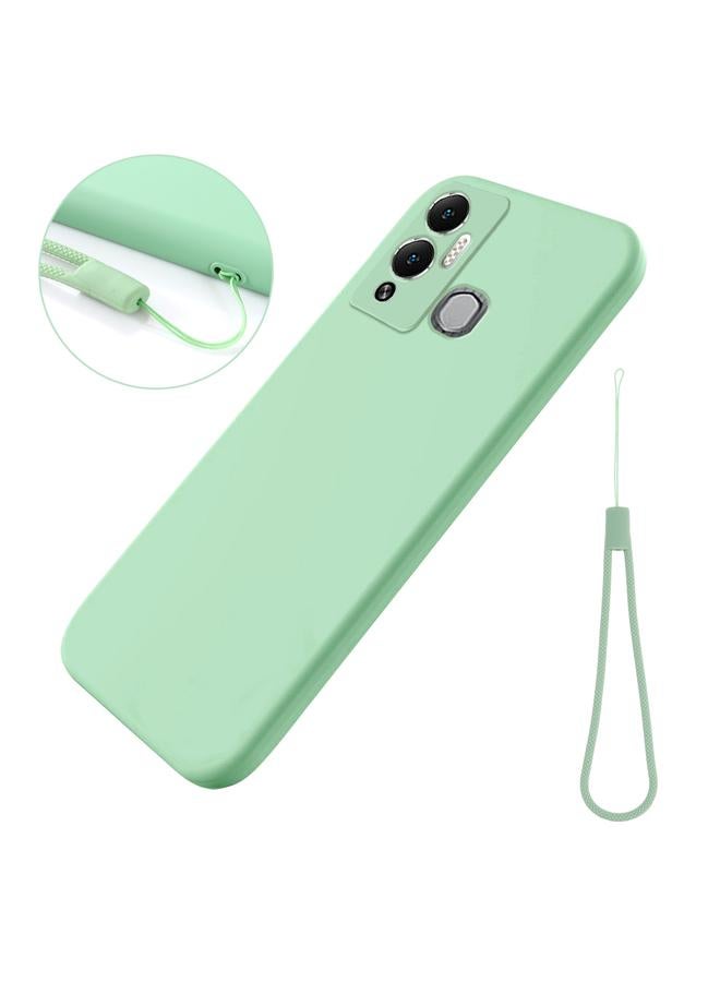 The Bros Phone Case For Infinix Hot 12 Play / Hot 12 Play NFC Pure Color Liquid Silicone Shockproof Phone Phone Case - Image 5