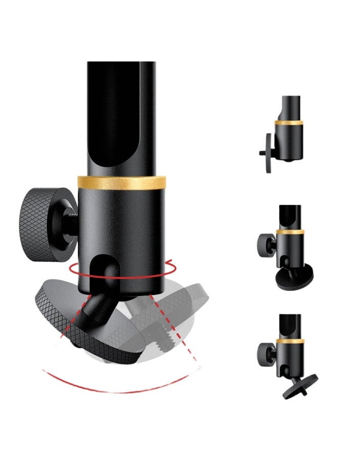 CINE Projector Ceiling Mount Bracket Compatible With Xgimi Z6X H6, Dangbei X3, Jianuo G9, Xiaoming, Xiaomi, Fengmi Projectors Ceiling Hanging Bracket Ph56-40 Black Gold Version - Image 3