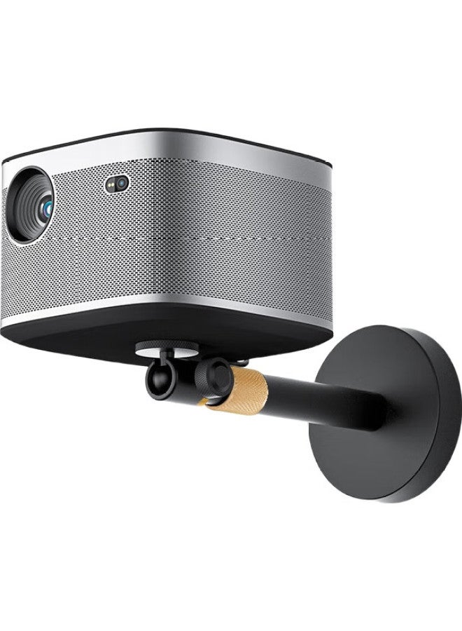 CINE Projector Ceiling Mount Bracket Compatible With Xgimi Z6X H6, Dangbei X3, Jianuo G9, Xiaoming, Xiaomi, Fengmi Projectors Ceiling Hanging Bracket Ph56-40 Black Gold Version - Image 1