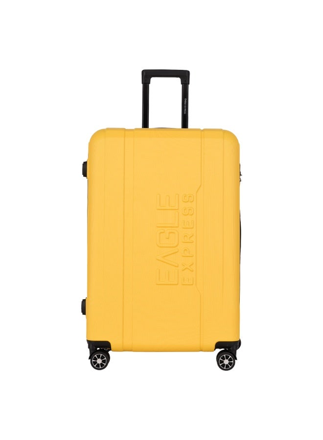 Eagle Express Patron 20-Inch Cabin Bag - Yellow - High Quality ABS - Free Protective Cover - 1-Year Warranty - Image 1