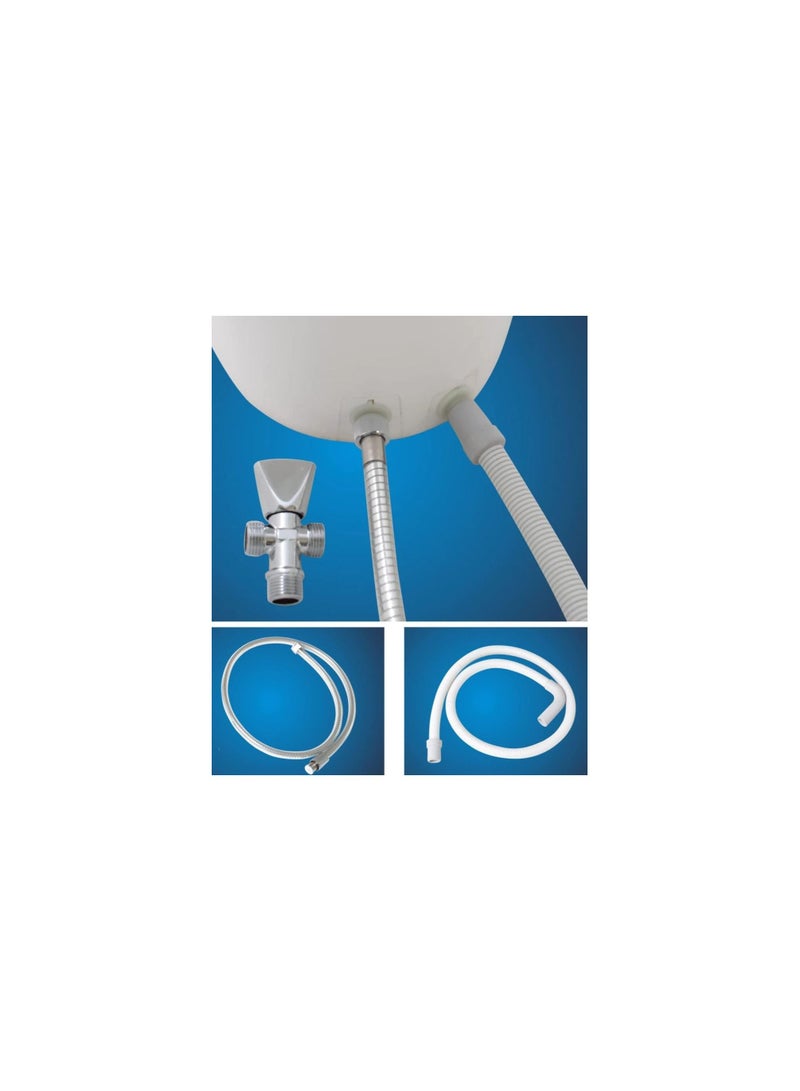 New Automatic Foot Washer Foot Pedal Flushing Water Saving Foot Washing Bucket Spray Type Rinse Foot Bath Tub Basin for Exfoliating Cleansing Foot  - Image 4