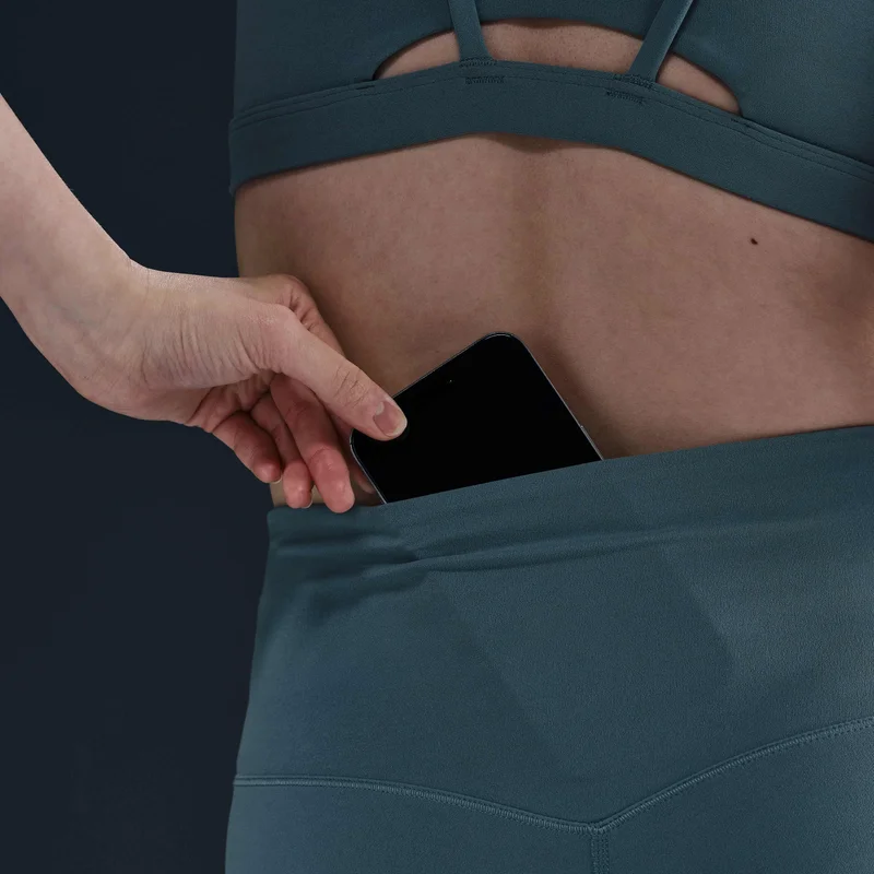Nike teal Women's Zenvy Flared Leggings for Women | Best Price UAE
