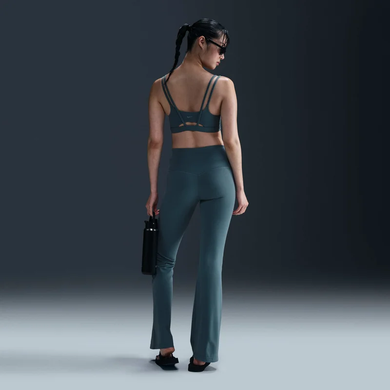 Nike teal Women's Zenvy Flared Leggings for Women | Best Price UAE