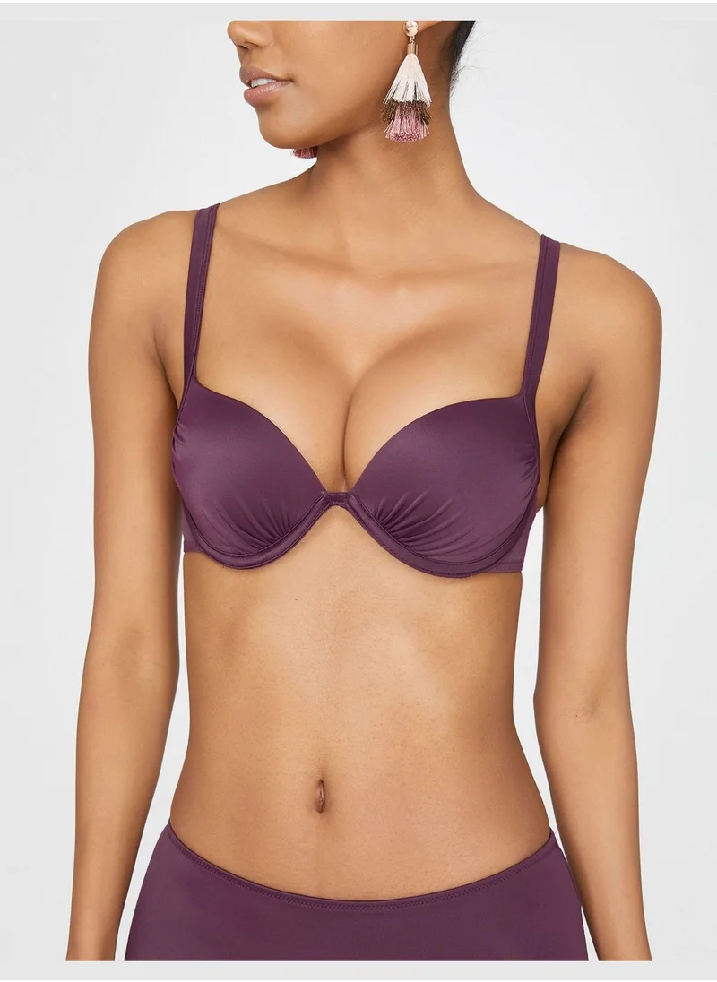 KOTON Plain Bikini Top