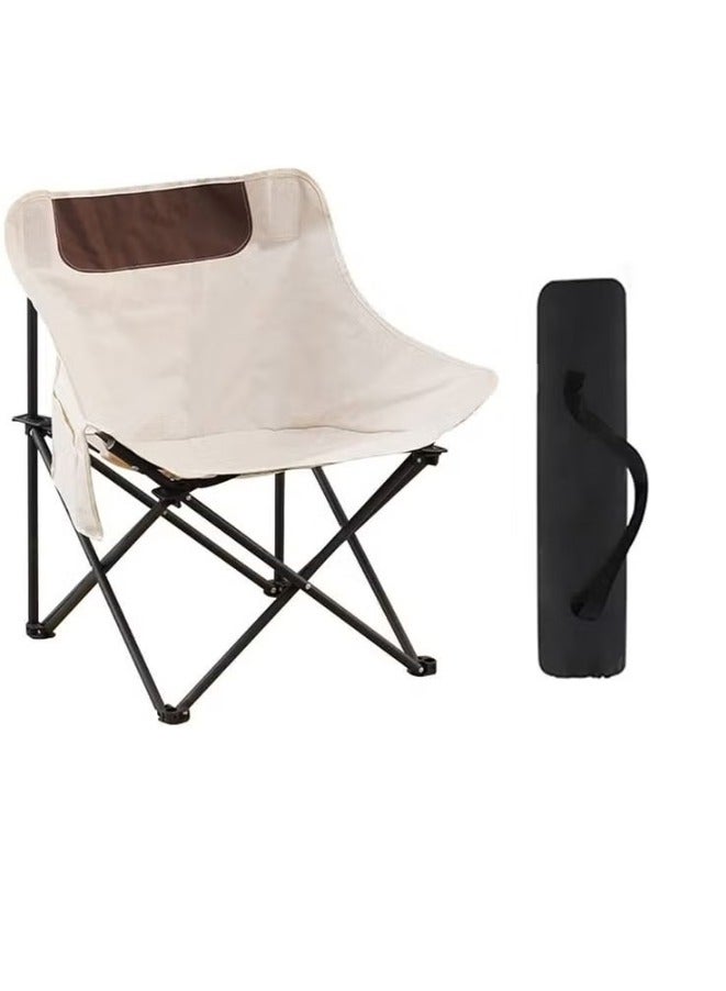 HOME TASTE كرسي تخييم قابل للطي - كرسي خارجي خفيف الوزن وقوي للاستخدام في المشي، الشاطئ، الصيد، النزهات والحدائق - مقعد سفر محمول وقابل للطي - Image 1