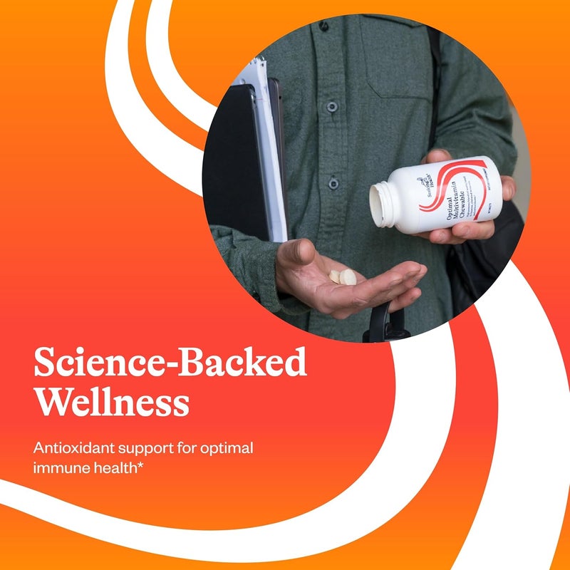 Seeking Health Optimal Multivitamin Chewable Active B Vitamins with B12 and L5MTHF Daily Vitamin for Men and Women Wellness and Immune Support Vegetarian 60 Tablets - Image 4