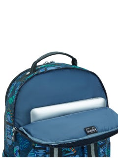 kipling Seoul Lap Blue Monkey Fun Large Backpack  - Image 5