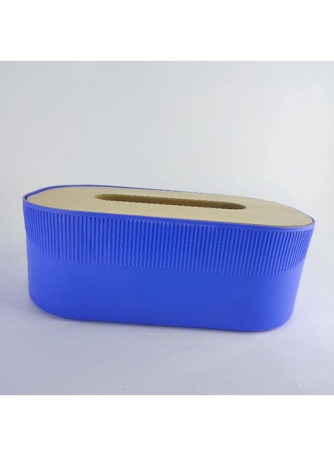 High-Quality Tissue Box with Elegant Wooden Lid - Image 2