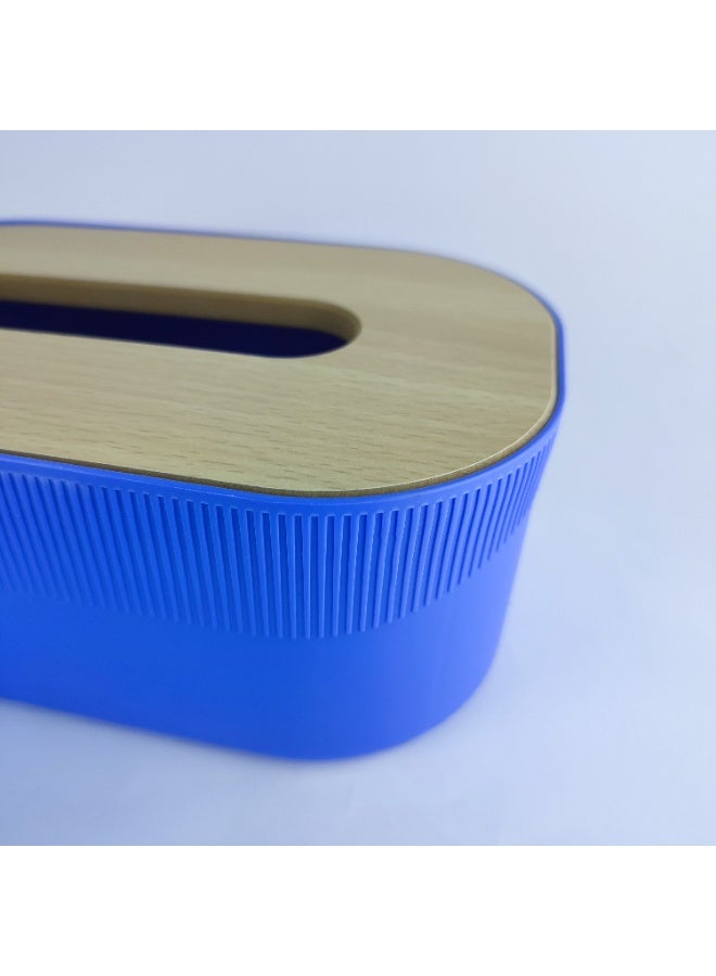 High-Quality Tissue Box with Elegant Wooden Lid - Image 3