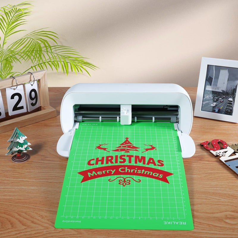 REALIKE 8.5â€x12â€ Cutting Mat Compatible with Cricut Joy Xtra, Green standard Grip Cutting mats for Joy Xtra Accessories - Image 5
