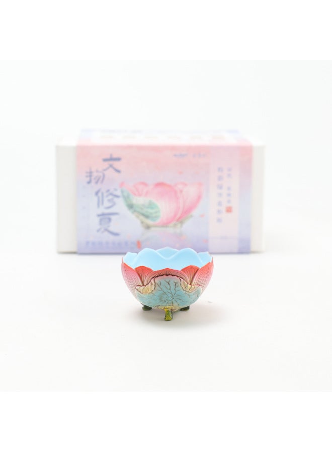 Cultural Relics Restoration Girl's Heart Archaeological Blind Box Museum Nanbo Yuan Small Powder Stove Handmade Educational Toys Stall Wholesale-Color:Girl's Heart Series-Pastel Green Mug (Resin)  - Image 1