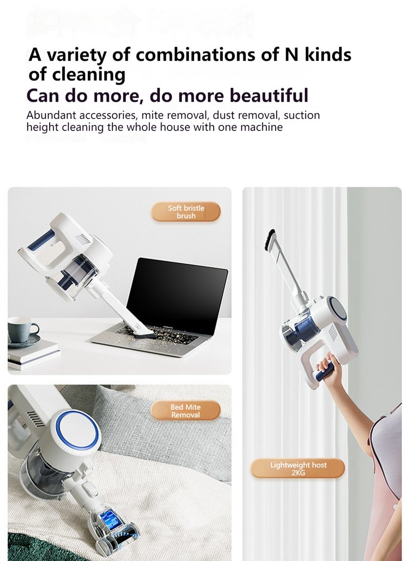 2 In 1 Wet And Dry Cord Vacuum Cleaner, 19000pa Suction /500w Motor 4.5m Corded Vacuum Cleaner, Handheld Vacuum Cleaner For Car, Carpet, Hardwood Floor Pet Hair