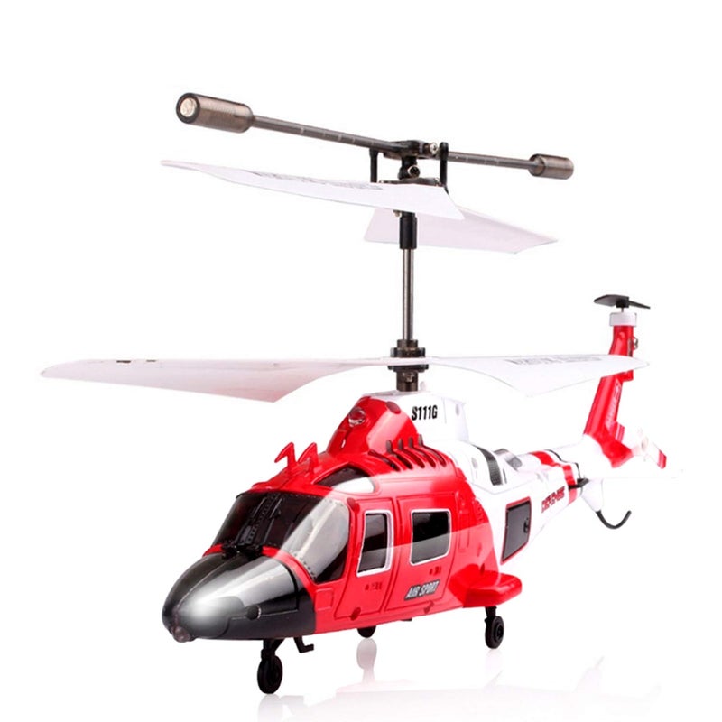 POCO DIVO Coast Guard Rescue Helicopter RC Flight Infrared 3CH Gyro Marine Aircraft Model S111G - Image 1