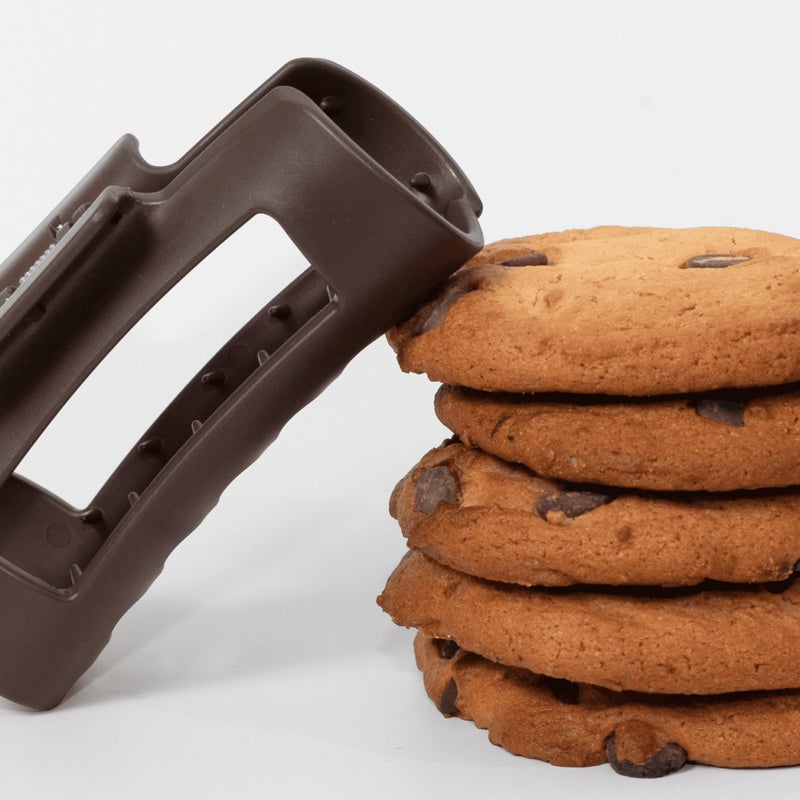 Mello The Original Mello Hair Claw Clip Squishy Claw Clip Made in Korea Patent Pending 30021976 (Dark Brown, Medium) - Image 4