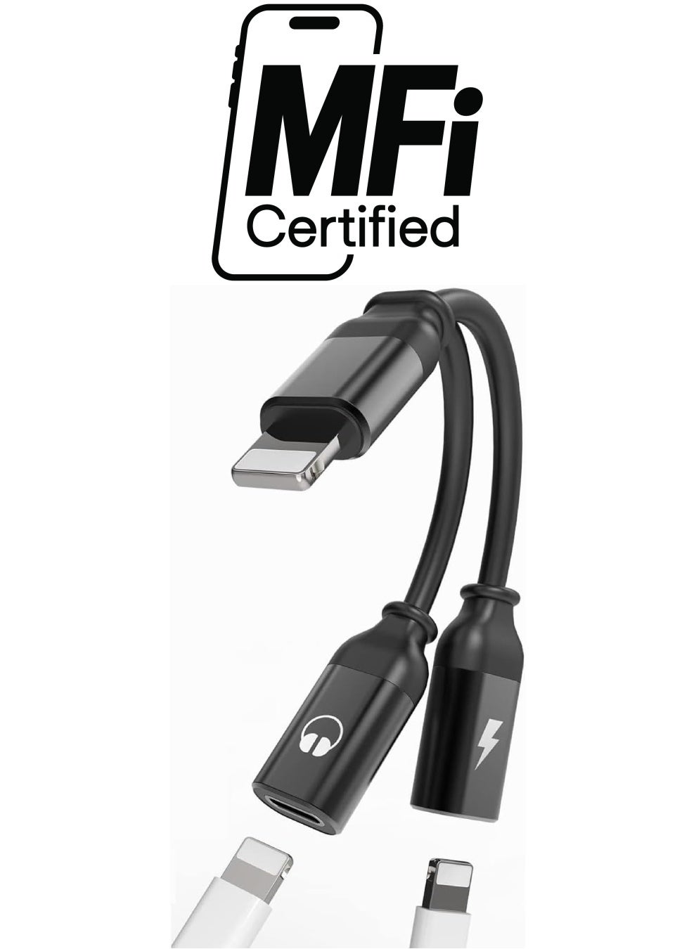 rockpow Rockpow iPhone Adapter Headphone Adapter lightning Z0AADC6B6F6EFF4982071Z