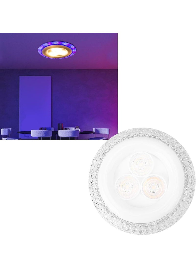 Sharpdo LED UFO Light RGB 35W High Brightness Strobe Light Three Level Dimming Wide Area Illumination Perfect for Parties Events and Home Decoration - Image 1