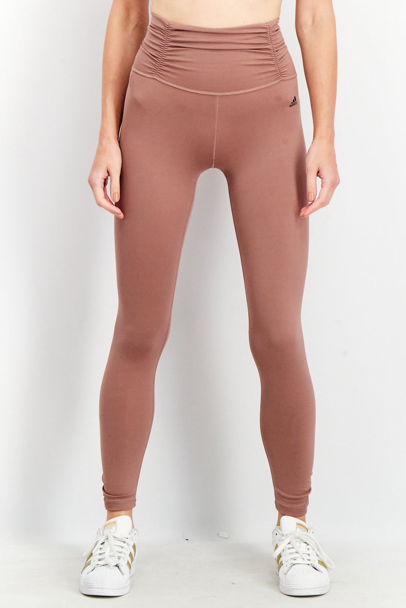Adidas ليجنغ يوغا ضيق للنساء 7/8، موف - Image 1