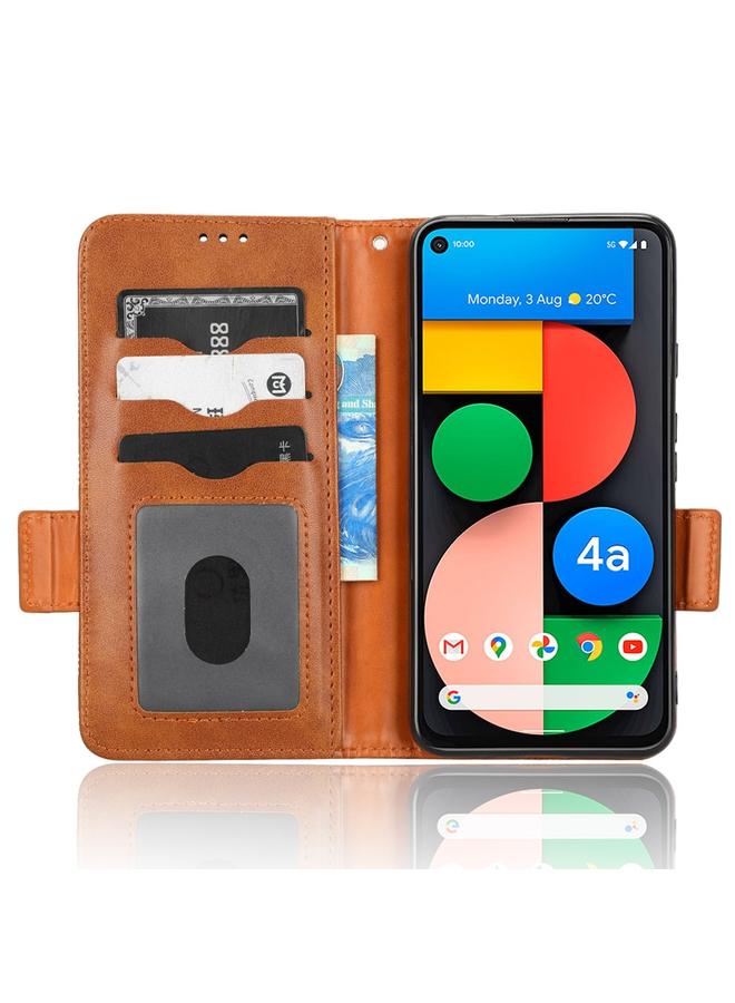 Zaboon Case For Google Pixel 4a 5G Symmetrical Triangle Leather Phone Case - Image 4