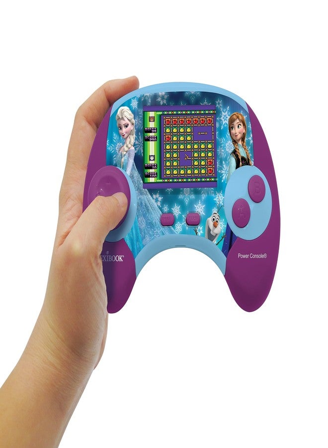Lexibook - Disney Frozen - Power Console, Bilingual Spanish/English Educational Game Console with 100 Activities, JCG100FZi2 - Image 4