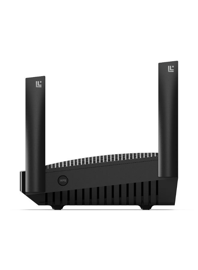 لينكسيس جهاز توجيه Hydra Pro 6E ثلاثي الموجات WiFi 6E - جهاز توجيه لاسلكي للألعاب 8 دفق، نطاق 6 جيجا هرتز لبث 8K، سرعة تصل إلى 6.6 جيجابت في الثانية، تغطية 2700 قدم مربع، أكثر من 55 جهازًا، يعمل مع نظام Velop Mesh باللون الأسود - Image 4