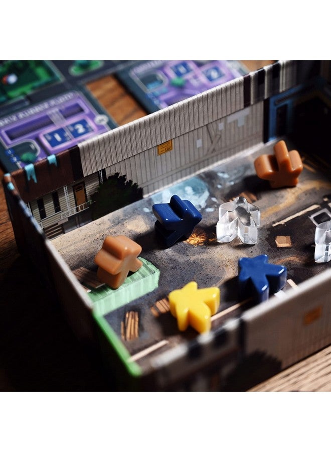 AEG Games AEG Rolling Heights | Roll Your Meeples, Build The City | Push Your Luck, Pool Building Construction Game Set in The 1920's | 2-4 Players | Ages 10+ - Image 5