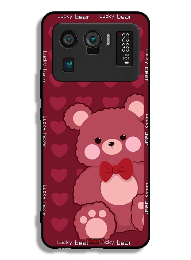 Tolwak Xiaomi Mi 11 Ultra Protective Case Cover Lucky Bear - Image 2