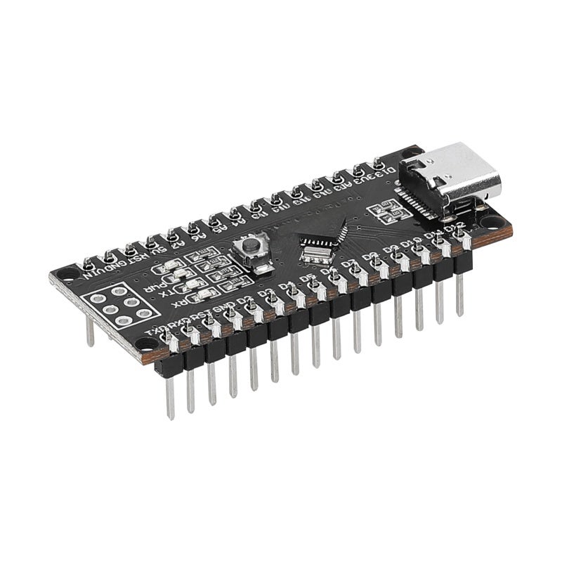 ATmega328P Module 5V-12VDC: With 12 Digital I/O Ports 6 Analog Input Ports - TTL Level Serial Transceivers Ports for Electronic Hobbyists And DIY Projects - Image 1