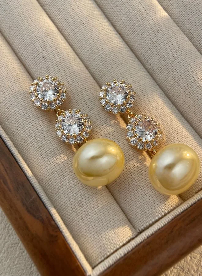 Take Two  Embellished Dangle Earrings for Women | Best Price UAE