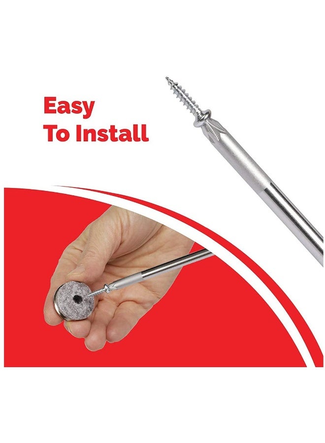 Furniture Felt Pads Furniture Pads With Easy Screw Installation Are Ideal Floor Protector Pads - Image 5