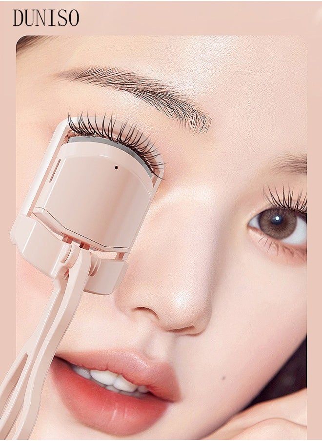 DUNISO - Heated Eyelash Curlers,Fast Heat up Within 30s, Long Lasting Rechargeable Electric Eyelash Curler with Temperature Control,Safe Anti,Burn Lash Curler,Quick Natural Curling Eye Lashes - Image 1