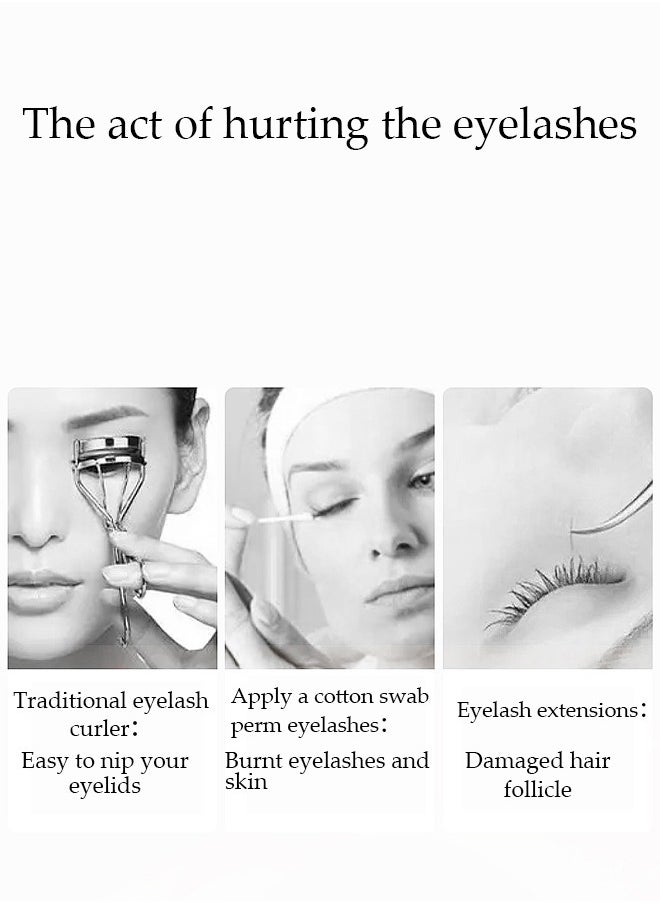DUNISO Heated Eyelash Curlers,Fast Heat up Within 30s, Long Lasting Rechargeable Electric Eyelash Curler with Temperature Control,Safe Anti,Burn Lash Curler,Quick Natural Curling Eye Lashes  - Image 5