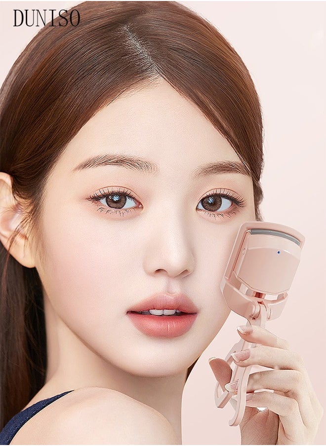 DUNISO - Heated Eyelash Curlers,Fast Heat up Within 30s, Long Lasting Rechargeable Electric Eyelash Curler with Temperature Control,Safe Anti,Burn Lash Curler,Quick Natural Curling Eye Lashes - Image 1