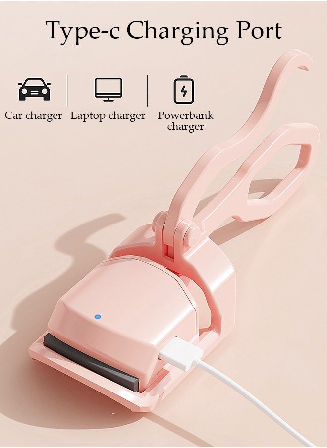 DUNISO - Heated Eyelash Curlers,Fast Heat up Within 30s, Long Lasting Rechargeable Electric Eyelash Curler with Temperature Control,Safe Anti,Burn Lash Curler,Quick Natural Curling Eye Lashes - Image 1