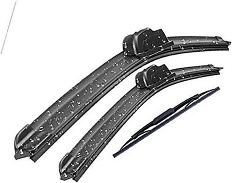 DEMULAX Front Rear Wiper Blades Kit for Land Rover Discovery 3/4 - Image 1
