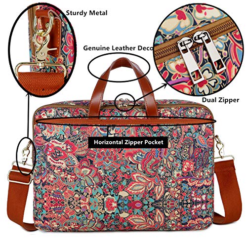 Baosha Multicoloured 17inch Laptop Computer Bag Messenger Bag Briefcase for Women BC-07 (HS) - Image 4