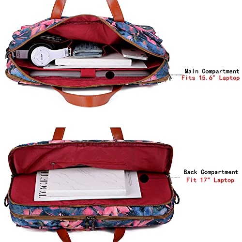 Baosha Multicoloured 17inch Laptop Computer Bag Messenger Bag Briefcase for Women BC-07 (HS) - Image 5