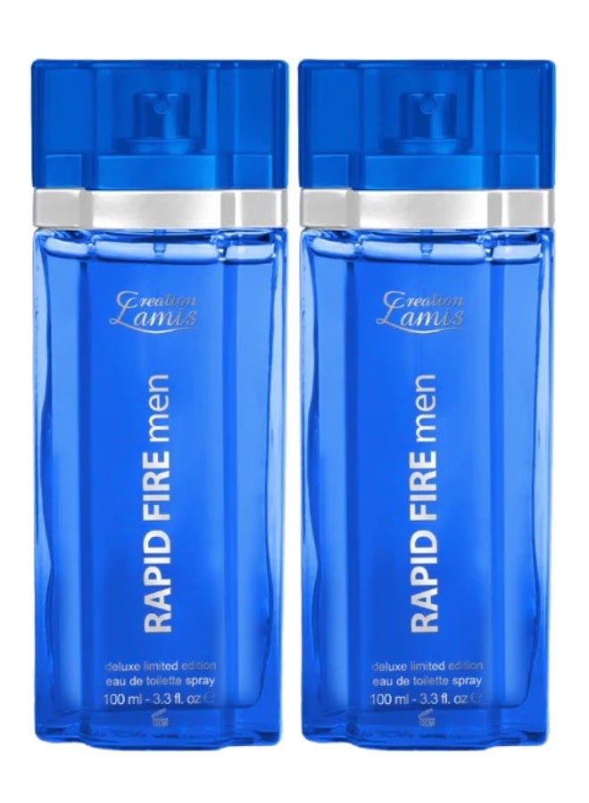 كرياشن لاميس 2 قطع عطر رابيد فاير 100مل - Image 1