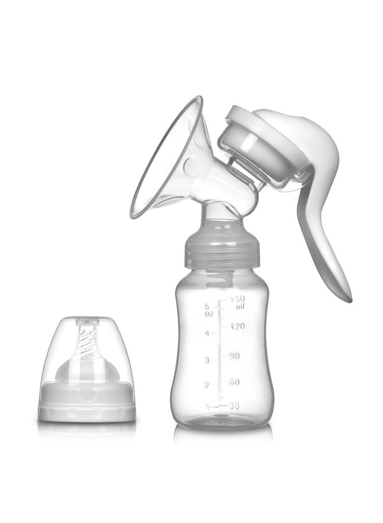 Hand operated silicone milking machine for pregnant and postpartum women to extract milk and promote lactation - Image 3